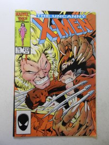 The Uncanny X-Men #213 (1987) FN+ Condition!