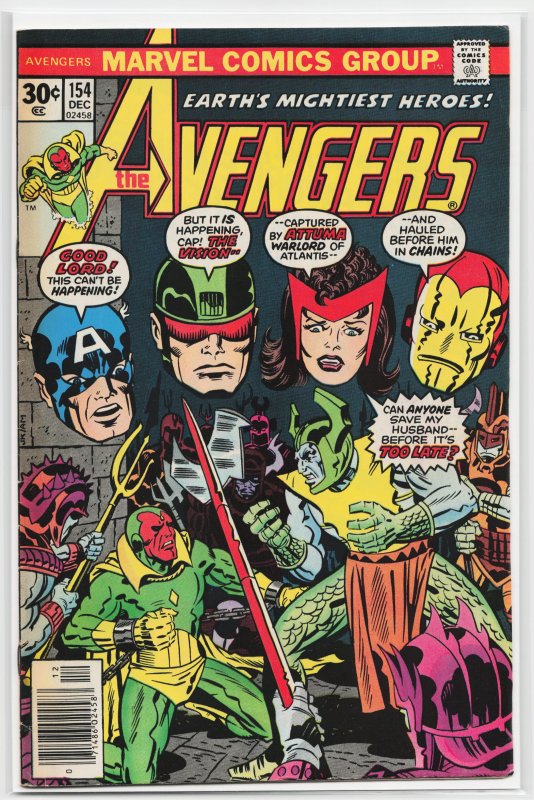 The Avengers #154 (1976) The Avengers