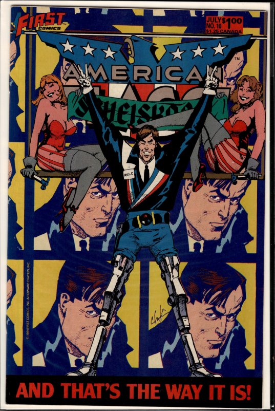 American Flagg! #10 (1984) American Flagg