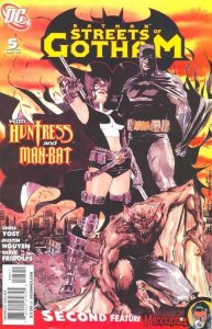 BATMAN STREETS OF GOTHAM (2009) #5 VF/NM HUNTRESS
