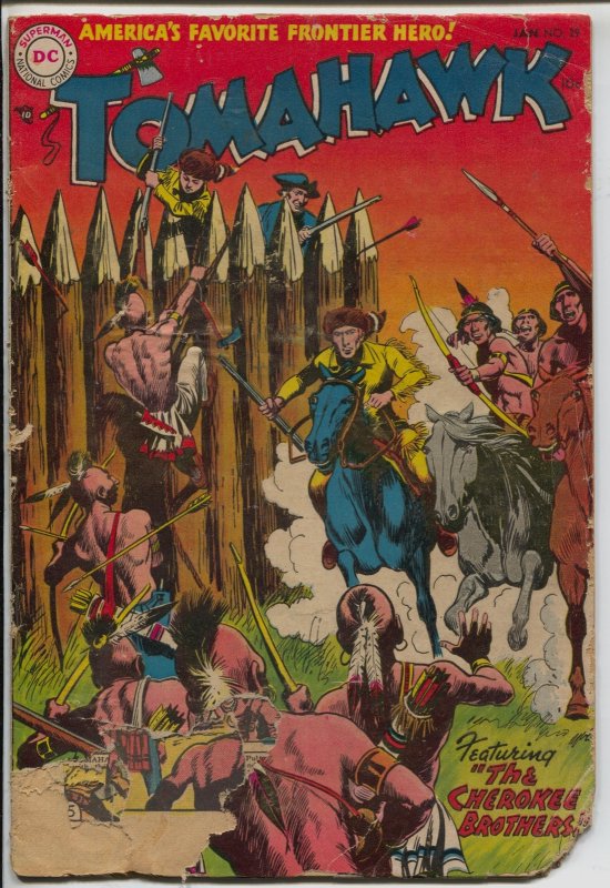 Tomahawk #29  1955 - DC  -FR/G - Comic Book