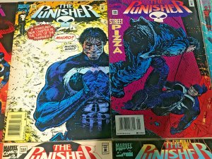 PUNISHER#94-104 VF/NM LOT 1994 (10 BOOKS) HTF LATER ISSUES MARVEL COMICS