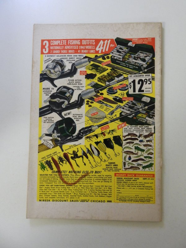 Flash Gordon #5 (1967) VG+ condition bottom staple detached from cover