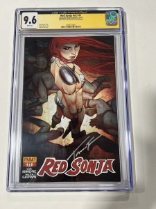 Red Sonja V2 11 CGC 9.6 JSA 2014 Dynamite Signed Jenny Frison Authenticated