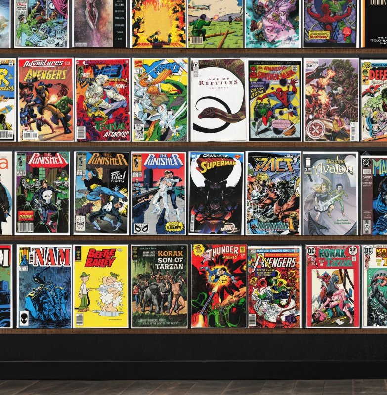 Huge Lot 150+ Comics with Superman, Spider-Man Collectible Series & More!