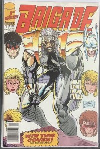 Brigade #1 - Rare Newsstand Edition (1992, Image) NM/MT