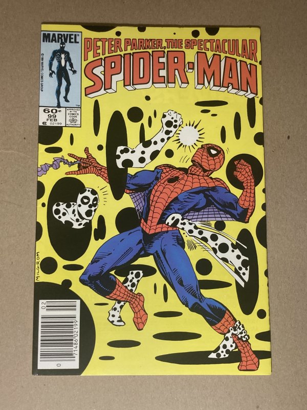 The Spectacular Spider-Man #99 (1985) VF/NM 1st Cover & 2nd Appearance Spot