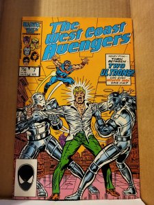 West Coast Avengers #7 Direct Edition (1986) b6