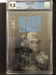 Negan Lives! #1 9.8 CGC 2nd print