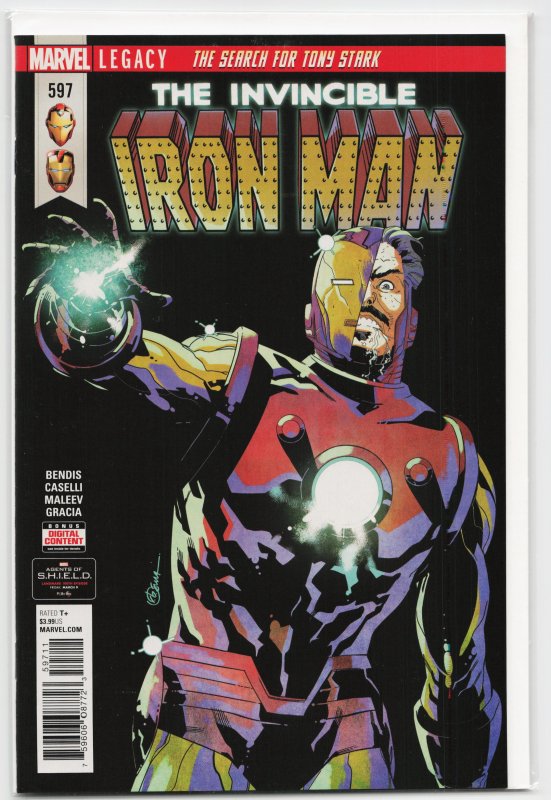 Invincible Iron Man #597 (2018) Iron Man
