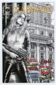Narwain Preview #1 Jay Anacleto Black & White Variant Narvain NM 