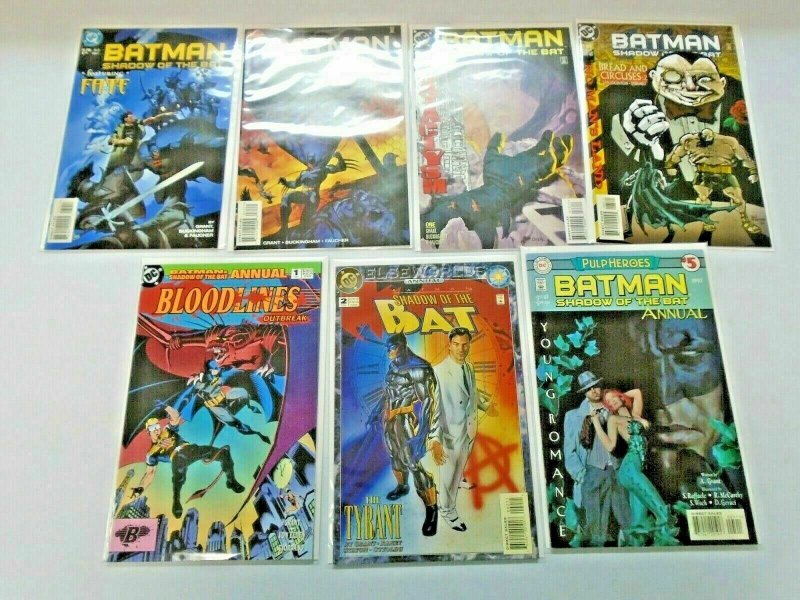 Batman Shadow of the Bat from #0-85 + Annual 47 Different 8.0 VF (1992-1999)