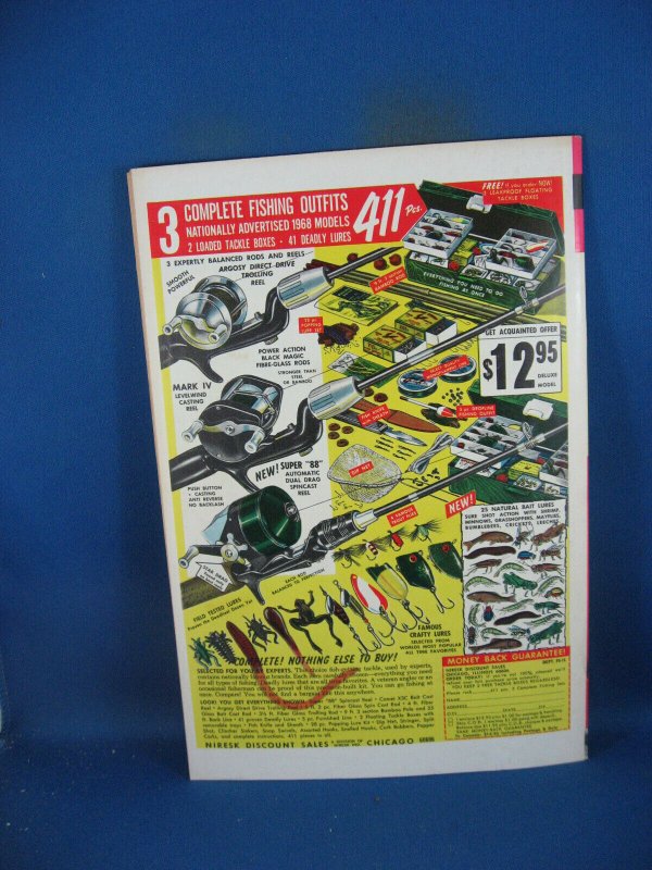 THE INVADERS 3 VF 1968 GOLD KEY PHOTO CVR