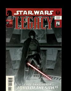 Lot of 10 Star Wars Legacy Dark Horse Comic Books #0 3 4 6 7 8 9 14 16 17  J398