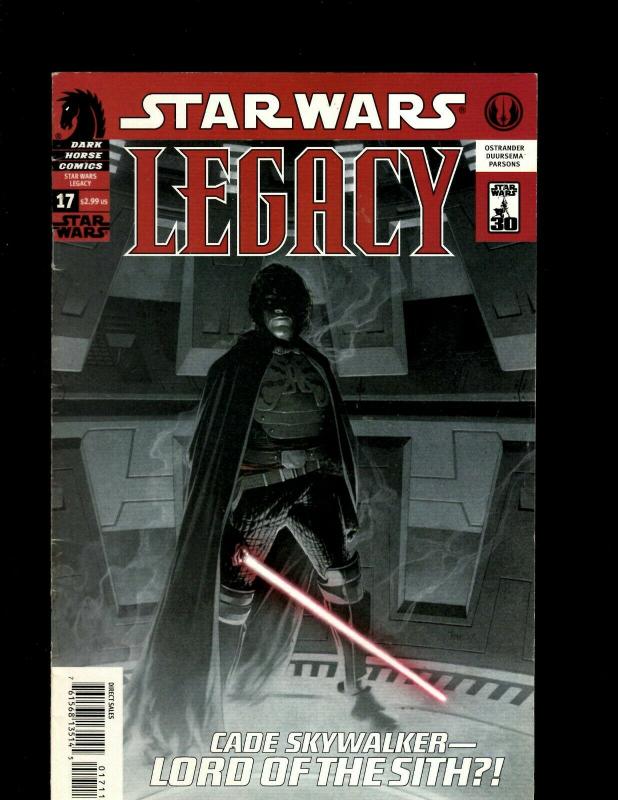 Lot of 10 Star Wars Legacy Dark Horse Comic Books #0 3 4 6 7 8 9 14 16 17  J398