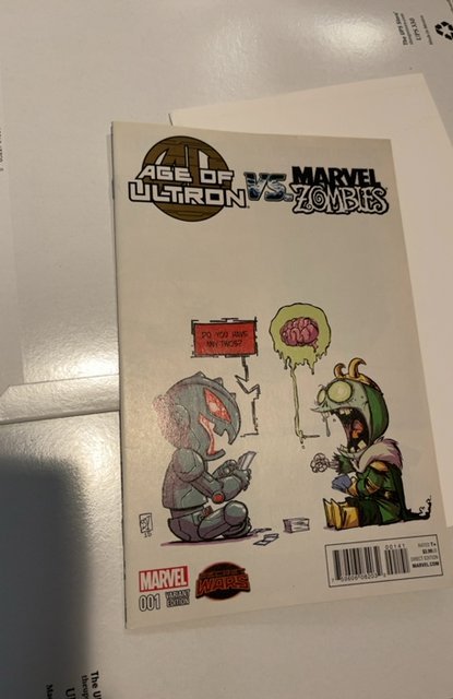 Age of Ultron vs. Marvel Zombies #1 Young Cover (2015)