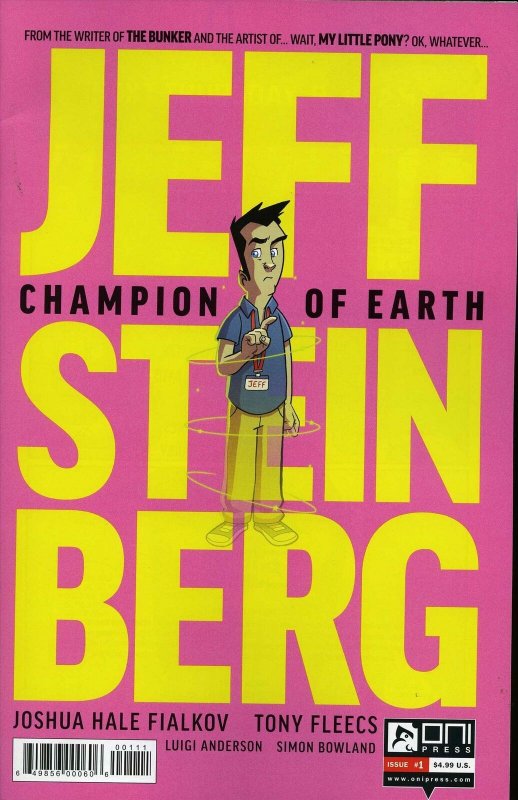 Jeff Steinberg: Champion of Earth #1 VF/NM; Oni Press | save on shipping - detai