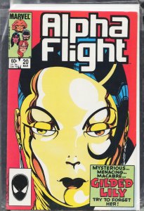 Alpha Flight #20 (1985) Alpha Flight