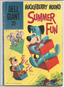 Huckleberry Hound Summer Fun, #31 - Silver Age - July, 1960 (G+)