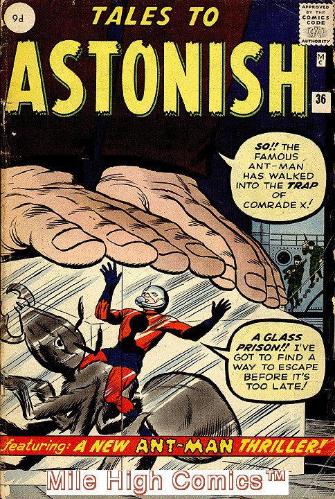 TALES TO ASTONISH (1959 Series) #36 BRITISH Good