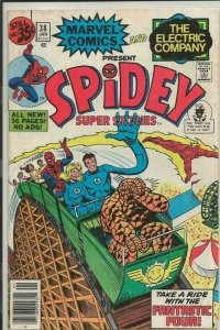 Spidey Super Stories #38 ORIGINAL Vintage 1979 Marvel Comics Fantastic Four