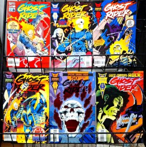 GHOST RIDER Lot VF or better 55 Diff Marvel Cable Gambit Spider-Man maybe X-Men