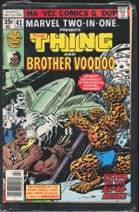 Marvel Two-in-One #41 (1978) Brother Voodoo