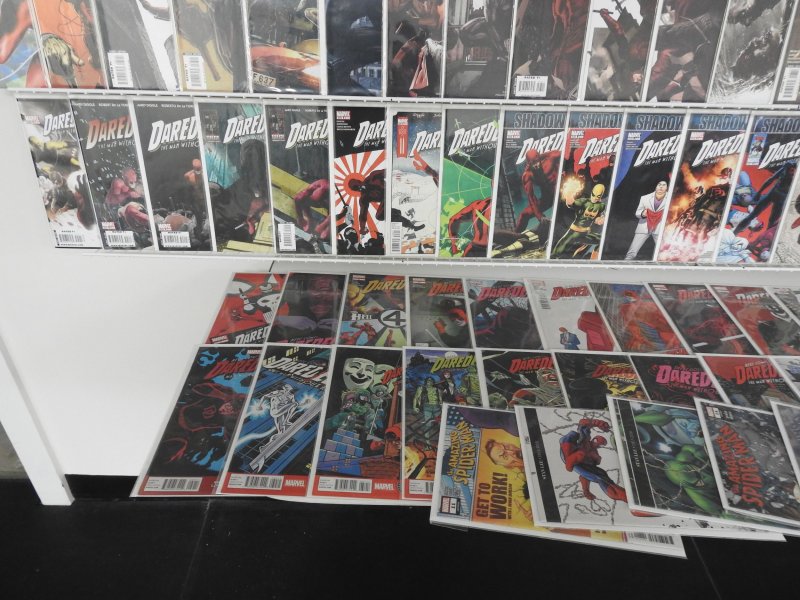 Huge Lot 160+ Comics W/ Daredevil, and Spider-Man! Avg VF+ Condition!