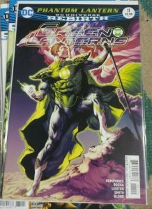 GREEN LANTERNS #11  2017 DC UNIVERSE REBIRTH SCIVER VARIANT PHANTOM LANTERN
