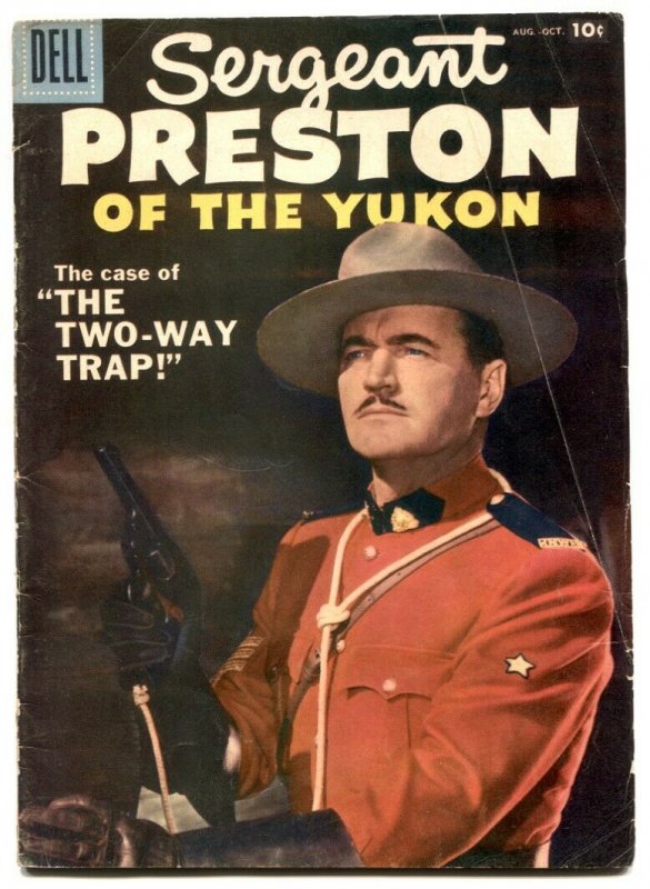 Sergeant Preston Of The Yukon #24 1957-Dell Silver Age VG