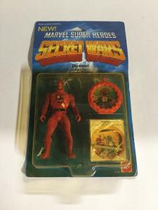 Marvel Super Heroes Secret Wars Daredevil Mettel Yellowed Plastic 