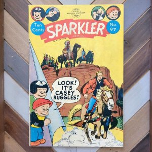 SPARKLER COMICS #97 VG (1951) NANCY & SLUGGO | CASEY RUGGLES Pre-Code BUSHMILLER