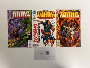 3 The Titans DC Comic Books # 9 10 11 Batman Superman Wonder Woman 57 JS37