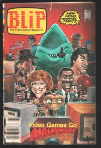 Blip #5 1983-Video games-features, comics, info-E.T.-Indiana Jones-Star Trek-...