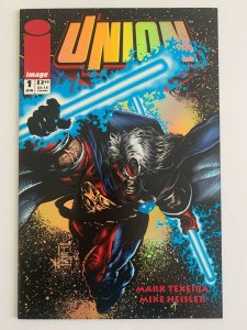 UNION Vol.1 #1: Embossed Foil Cover.  June 1993, Image Comics.  NM.  Unread.