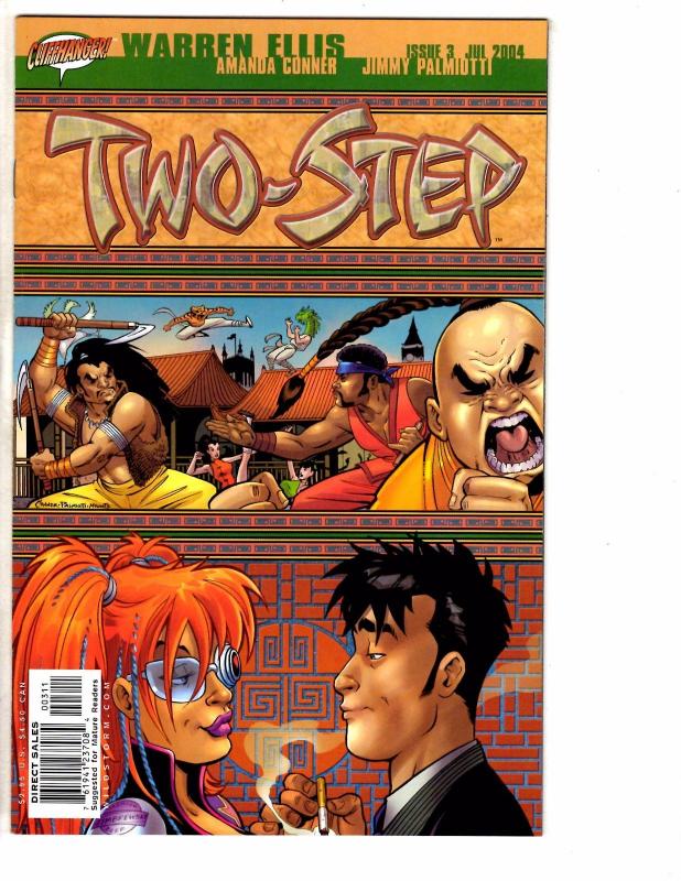 Lot Of 3 Two-Step Image Cliffhanger Comic Books # 1 2 3 Ellis Conner AK7