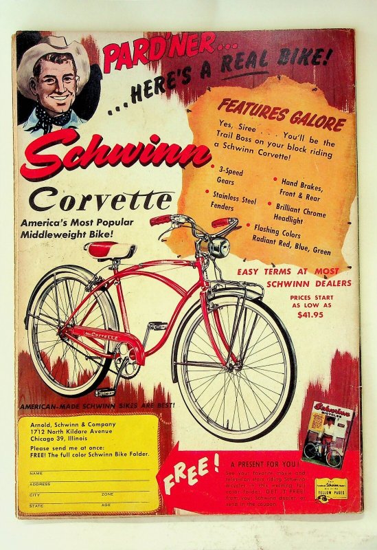 Rin Tin Tin and Rusty #21 - Price Variant (Oct-Nov 1957, Dell) - Good+