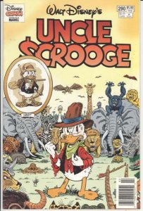 Uncle Scrooge (Walt Disney) #290 (Newsstand) GD ; Marvel | low grade comic Life 