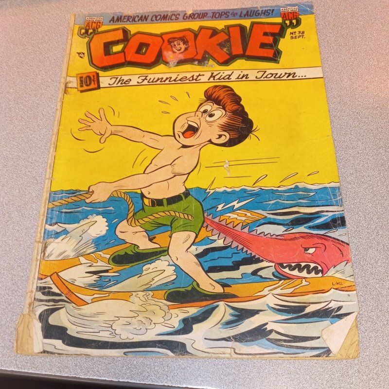 Cookie #38 american comics group 1952, golden age Dizzy Dame Starlet O'Hara,