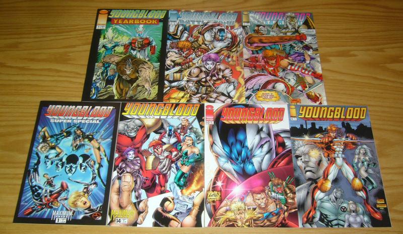 Youngblood vol. 2 #1-14 VF/NM complete series + (2) variants +(4) more - liefeld