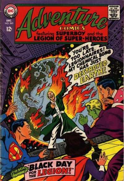 Adventure Comics (1938 series) #363, VG+ (Stock photo)