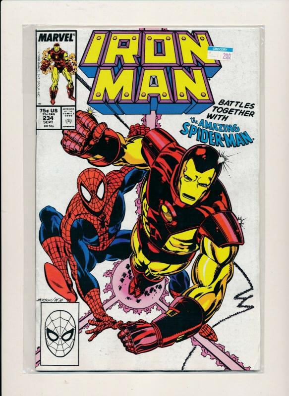 MARVEL SET of 6-IRON MAN #232-237 1984  VERY FINE (PF726) 