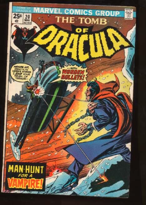 Tomb of Dracula (1972 series) #20, VF- (Actual scan)