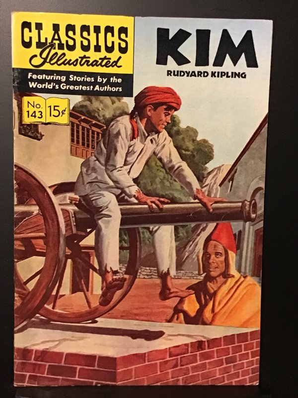 Classics Illustrated #143 (1958) VG/FN 5.0 1st edition HRN 143