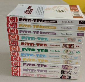 Pita Ten Vol 1-8 Full Set & Official Fan Book 1-3 (TokyoPop, 2004) Koge Donbo