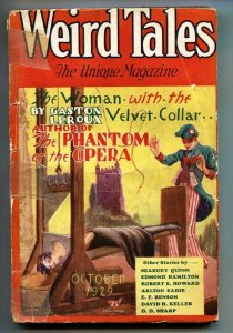 Weird Tales 10/1929-Hugh Rankin-Robert E Howard-Pulp Magazine