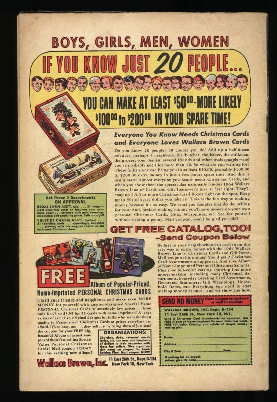 Journey Into Mystery #108 FN- 5.5 Thor Loki Doctor Strange!