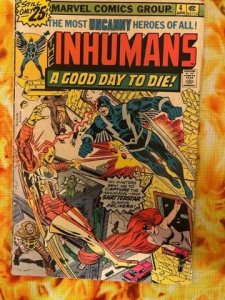 The Inhumans #4 (1976) - VF-