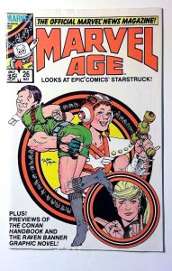 Marvel Age #26 (1985) Marvel Comics Conan 1st Print Comic Book