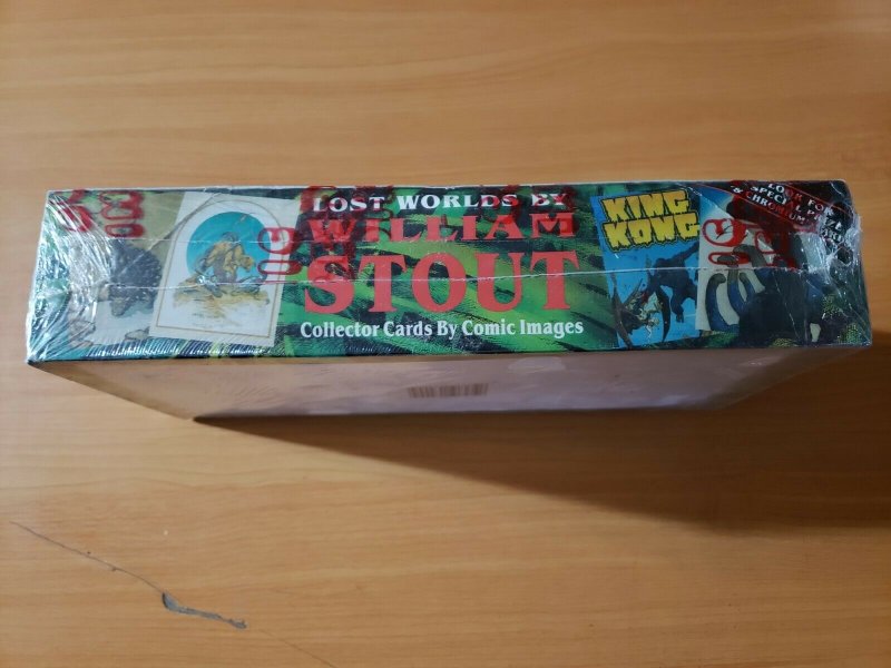 1993 Comic Images William Stout Lost Worlds Trading Card sealed box 48 packs!